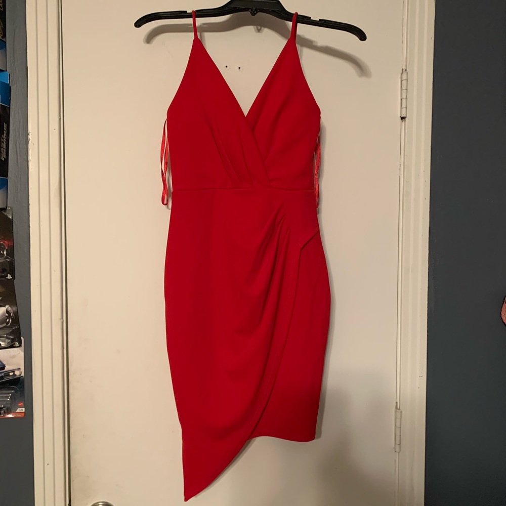 Red dress